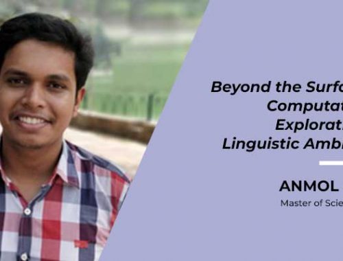 Anmol Goel – Linguistic ambiguity