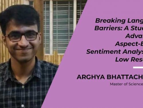 Arghya B – Breaking language barriers