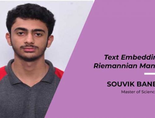 Souvik Banerjee – Text embeddings