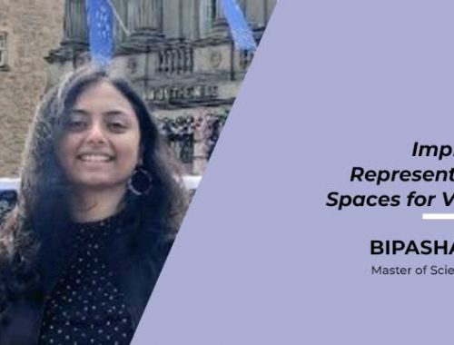 Bipasha S – Representation spaces for videos...