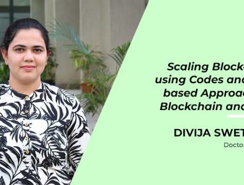 Divija Swetha Gadiraju – Scaling Blockchain