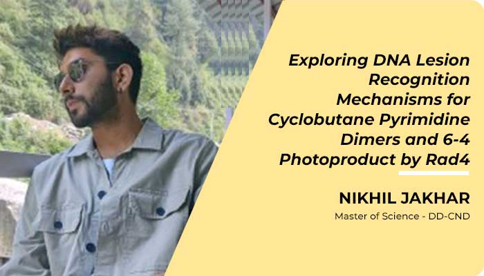 Nikhil Jakhar – DNA Lesion Recognition