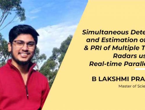 B L Pradeep – Multiple Threat Radars