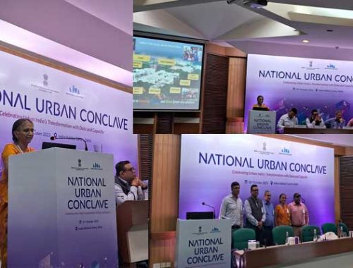 Dr. Anuradha V speaks at National Urban Conclave