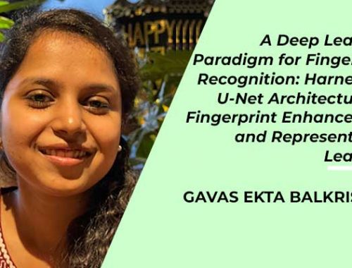 G E Balkrishna – Fingerprint Recognition