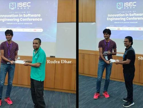 Best student poster awards at ISEC 2024