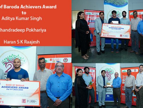 Bank of Baroda Achievers Award