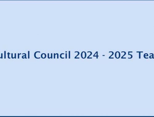 Cultural Council 2024 – 2025 Team