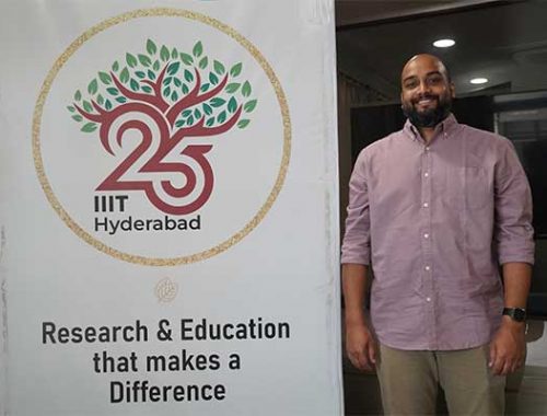 Prashant K awarded MRI Ph.D Award 