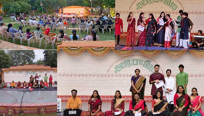 Music concert by IIITH students at Shilparamam