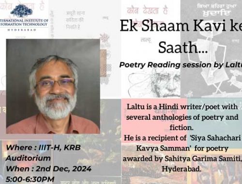 Poetry Reading Session by “Laltu” (Pro...