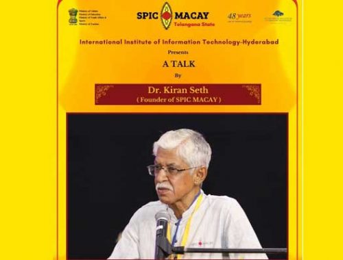 Talk by Padma Sri Dr. Kiran Seth