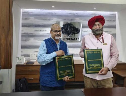IIITH  and NIFTEM-K sign MoU