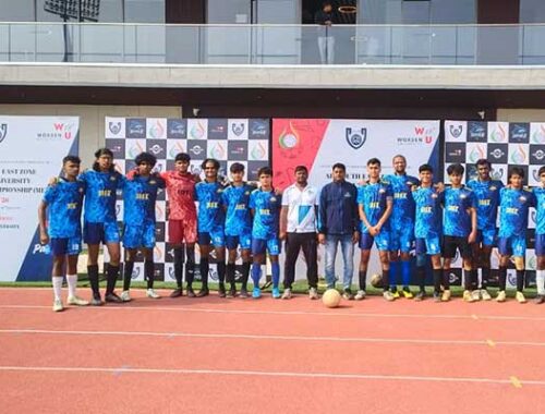 Football team participates in AIU Tournament