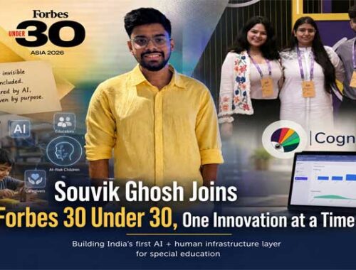 Souvik Ghosh Joins Forbes 30 Under 30, One Innovat...