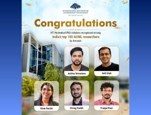 IIIT-H Scholars Among Amazon’s 100 AI/ML Researc...