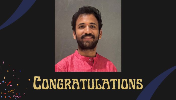 Vivek Madhavaram selected to LOTUS Programme